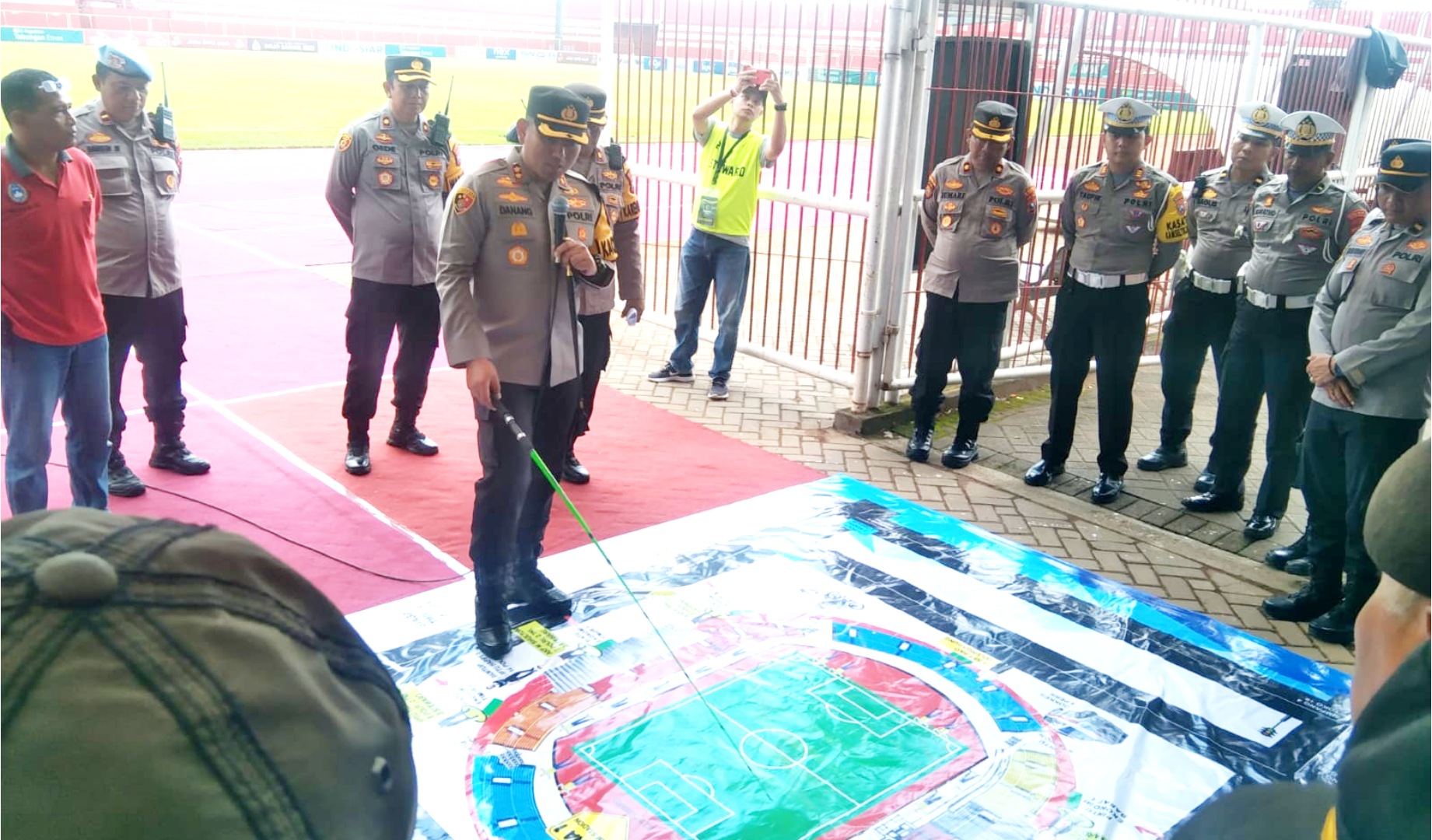 Antisipasi Kerusuhan, Pertandingan Deltras Sidoarjo VS FC Bekasi City di Blitar Dijaga Ketat Polisi