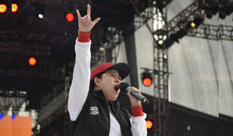 Pendukung Prabowo Datang ke Hajatan Rakyat Ganjar-Mahfud di Banyuwangi, Puan Tanggapi Santai