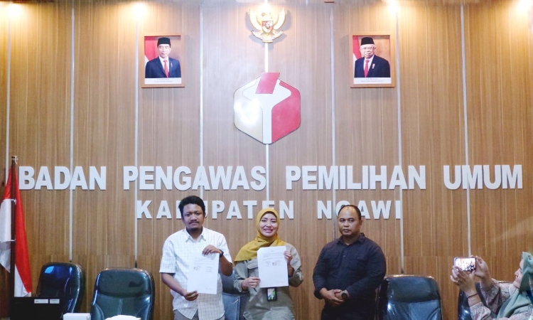 Ribuan Pengawas Pemilu Se-Kabupaten Ngawi Terlindungi BPJS Ketenagakerjaan