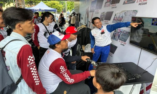 Sinergi MPM Honda Jatim Bersama Kepolisian Wujudkan Budaya Cari_Aman Berkendara di Jalan
