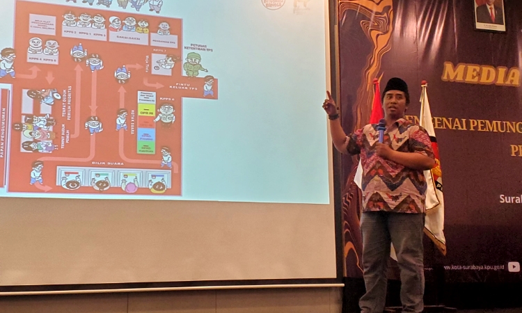 Jelang Coblosan, KPU Surabaya Pastikan Keamanan Distribusi Logistik Pemilu
