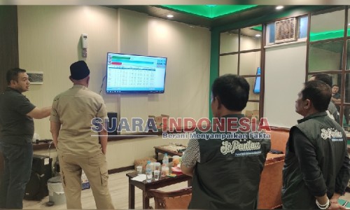 Rekap Sementara Pilpres Desk Pemilu Bangkalan, Prabowo-Gibran Unggul