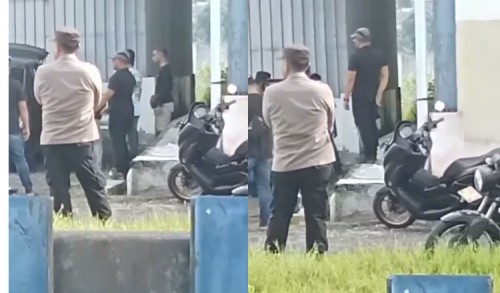 Polres Sampang Amankan Dua Pemuda Mencurigakan di Gudang Logistik Pemilu Kecamatan Sukobanah