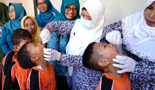Vaksin Polio Putaran Kedua Mulai Digeber di Banyuwangi, Sasar 180.641 Anak