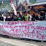 Pilkades di Banjarnegara Ditunda, Warga Berbagai Wilayah Gelar Demonstrasi