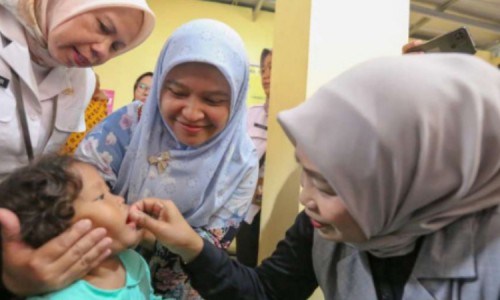 Cegah Stunting, Puskesmas dan Posyandu di Kota Bandung Gencar Berikan Vitamin A pada Balita