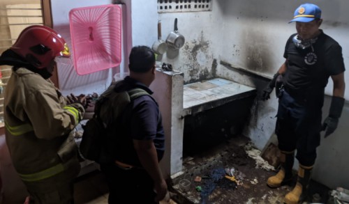 Gas Elpiji Bocor, Rumah Warga di Banyuwangi Nyaris Ludes Terbakar