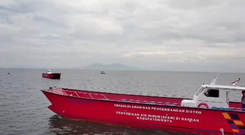 Bernilai Rp 2 Miliar, Progress Pengerjaan Kapal Tangki Air Sumenep Sudah 100 Persen