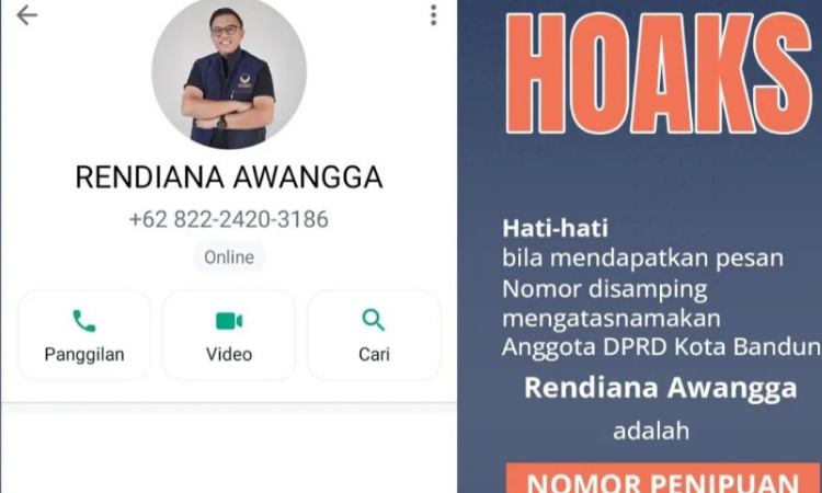 Hati-Hati! Ada Modus Penipuan yang Mengatasnamakan Anggota DPRD Kota Bandung