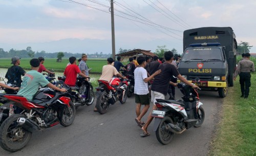 Razia Balap Liar Polres Probolinggo, Amankan Puluhan Sepeda Motor