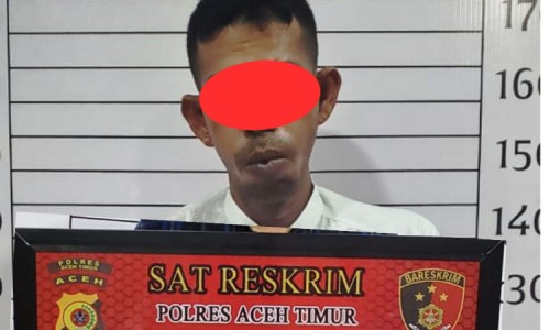 Seorang Ayah di Aceh Timur, Cabuli Anak Kandung hingga Melahirkan