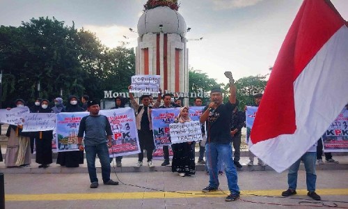 Aksi Damai Jilid 3, Dorong KPK Usut Tuntas Korupsi di BPPD Sidoarjo 