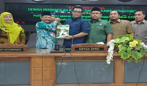 DPRD Situbondo Gelar Rapat Paripurna Dengarkan Laporan LKPJ Bupati 2023