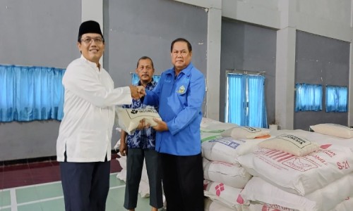 Peduli Sesama, PT SBI Cilacap Gelontorkan 13 Ton Beras untuk Ribuan Warga