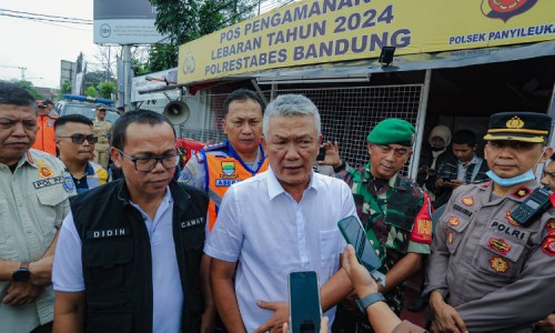 Pj Wali Kota Bandung Minta Warga Manfaatkan Posko di Sepanjang Jalur Mudik
