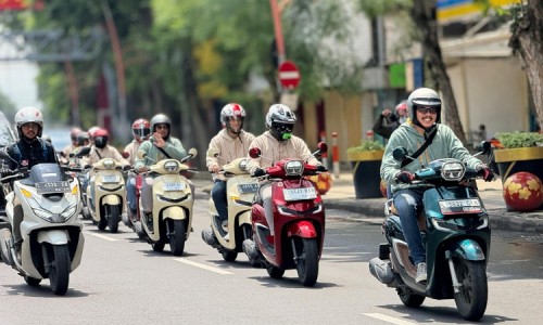Jajal Performa New Honda Stylo, MPM Honda Jatim Ajak Fun Riding Jurnalis dan Blogger Surabaya