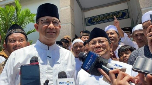 KPU tetapkan Presiden Terpilih  2024-2029, Prabowo Gibran Dihadiri Pasangan Anies-Mihaimin