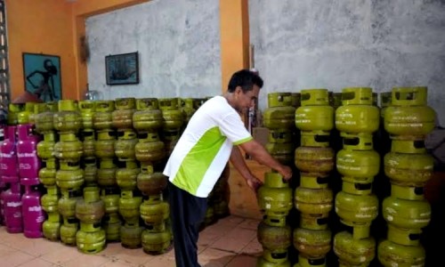 Gas Melon Langka, Bupati Hendy: Disperindag dan Pertamina yang Urus Monitoring