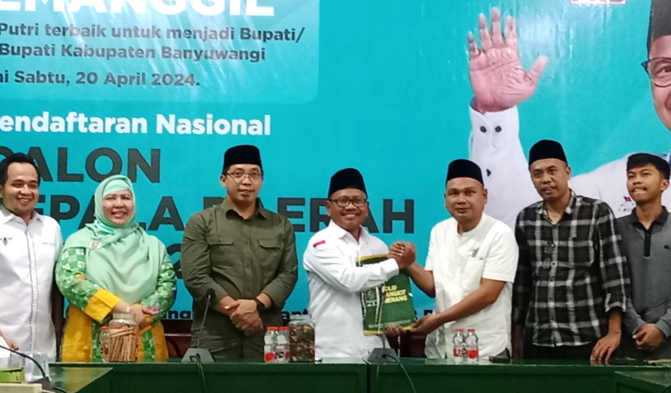 Jajaki Koalisi, Wabup Banyuwangi Daftar Calon Bupati Lewat PKB