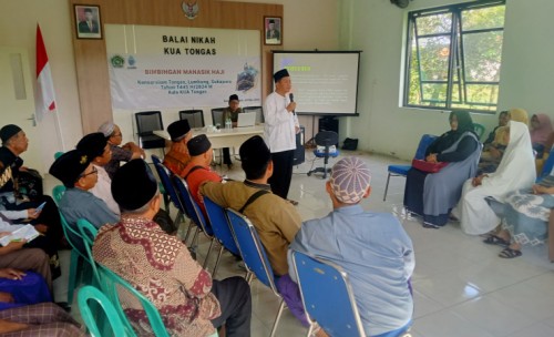 Calon Jemaah Haji Kabupaten Probolinggo Ikuti Bimbingan Manasik Haji