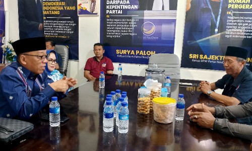 Haji Nanang Jemput Rekom Partai NasDem, Tawarkan Kolaborasi Susun Visi Misi