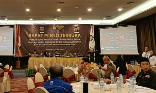 Ditetapkan KPU, Ini 50 Nama Anggota DPRD Surabaya yang Siap Dilantik