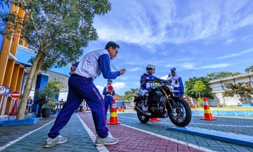 Komunitas Honda Malang dan Blitar Ikuti Kompetisi Safety Riding Kategori Community