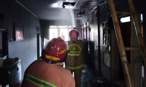 Rumah Warga di Cilacap Terbakar, Diduga Akibat Korsleting Listrik
