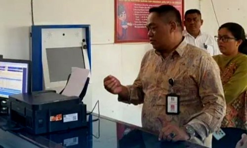Tim Inspektorat Jenderal Kemenkumham RI Cek Lapangan Pelayanan di Lapas Sibolga