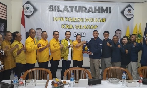  Kunjungan NasDem ke Golkar Cilacap Jelang Pilkada 2024, Dinilai Beri Contoh Kompetisi yang Damai dan Kondusif 