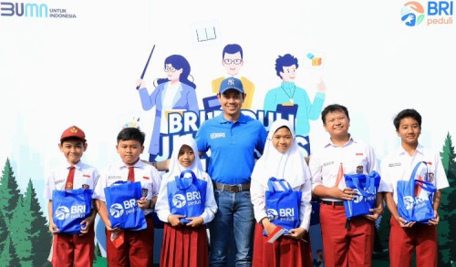 BRI Peduli Gelontorkan CSR Pendidikan di SDN 01 dan 02 Gunung Geulis Bogor
