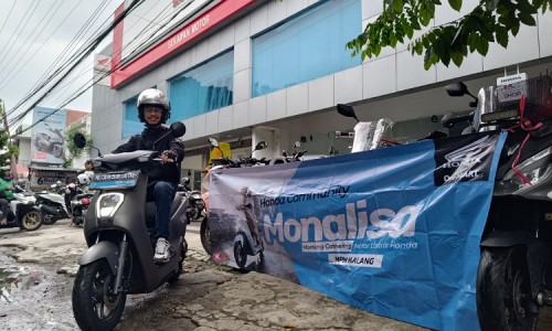 MPM Honda Jatim Kenalkan Honda Em1 e: kepada Komunitas Honda Malang