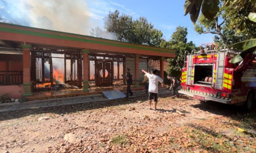 Rumah Milik Warga Paron Ngawi Terbakar Gegara Kipas Angin, 40 Gram Emas dan Uang Jutaan Hangus