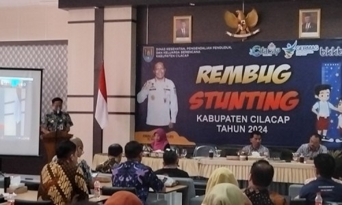 Pemkab Cilacap Targetkan Stunting Turun jadi 14 Persen di Tahun 2024