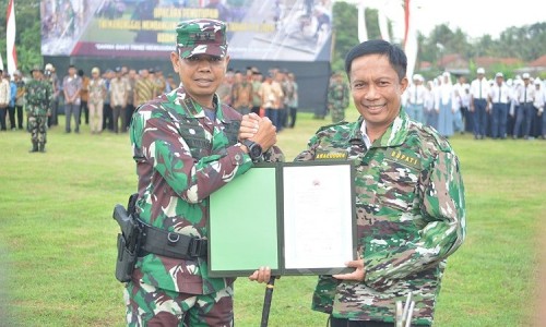 Pj Bupati Cilacap Sebut TMMD Bentuk Kemanunggalan TNI Bersama Rakyat