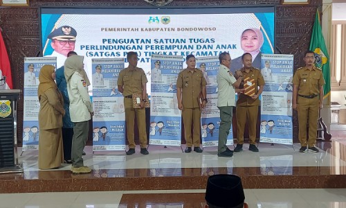 Wujudkan Kabupaten Ramah Anak, Pemkab Bondowoso Gelar Penguatan Satgas PPA Tingkat Kecamatan se-Kabupaten