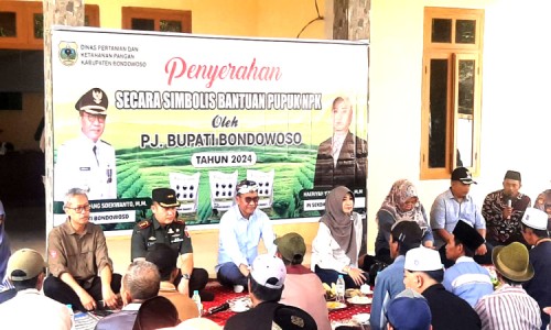 Pemkab Bondowoso Mulai Salurkan 200 Ton Bantuan Pupuk NPK Secara Gratis pada Petani