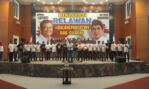 Jelang Pilgub 2024, Relawan Balane Pak Luthfi Cilacap Deklarasi Dukung Kapolda Jateng Maju Cagub 