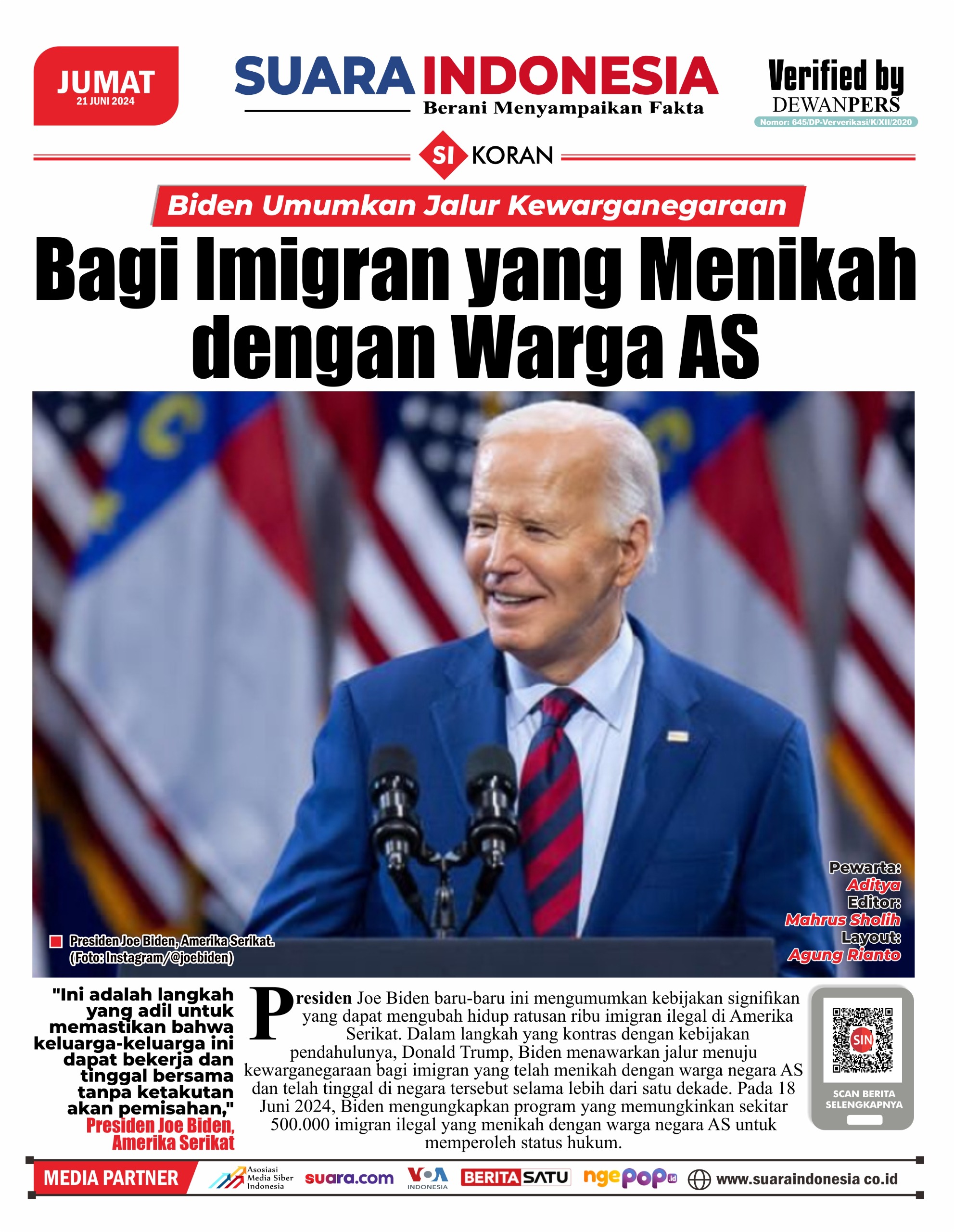 EDISI, 21 JUNI 2024