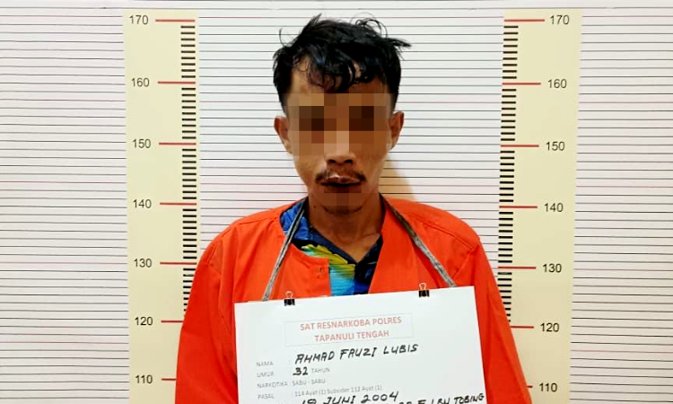 Satreskoba Polres Tapteng Bekuk Anggota PPS Pinangsori, Gegara Simpan Sabu dan Ganja