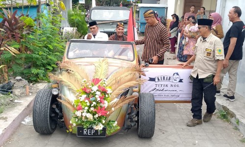 Kirab Napak Tilas Sejarah Bung Karno di Ploso Jombang Berlangsung Semarak