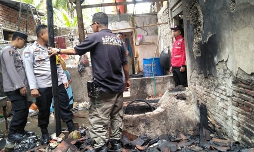 Dapur Rumah Warga di Cilacap Terbakar, Kerugian Capai Rp 25 Juta