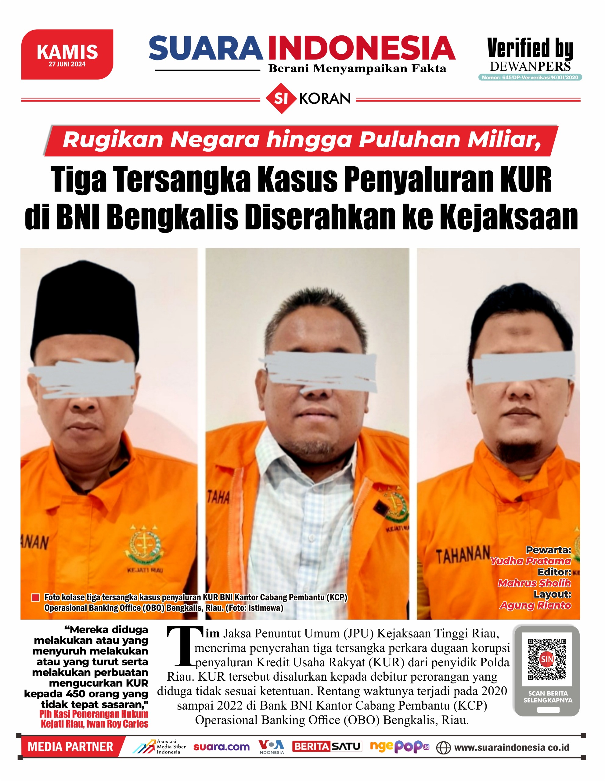 EDISI, 27 JUNI 2024