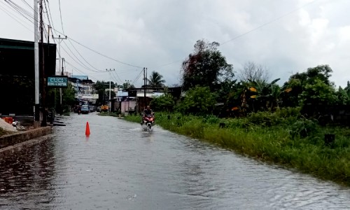 Drainase Sempit, Kawasan Pelipit Terendam Banjir saat Hujan Deras