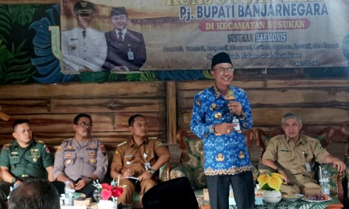 PJ Bupati Banjarnegara Kunker di Kecamatan Susukan, Kades Curhat Minta Dibangunkan Jembatan hingga Bendungan