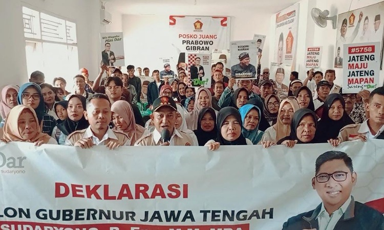 Dinilai Layak Jadi Pemimpin, Kopdar Cilacap Dukung Sudaryono Maju Pilgub 2024