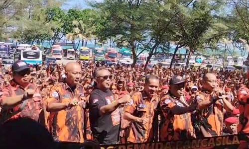 Ribuan Anggota Pemuda Pancasila se-Jawa Tengah Deklarasi Dukung Ahmad Luthfi dan Taj Yasin Maimoen Maju Pilgub 2024