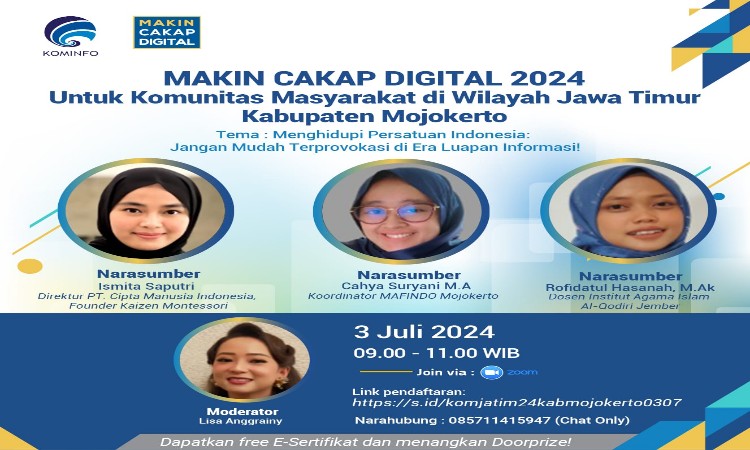 Literasi Digital Kabupaten Mojokerto