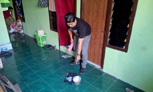 Pelaku Penyiram Air Keras ke Anak dan Istri di Kediri Tertangkap di Jawa Tengah