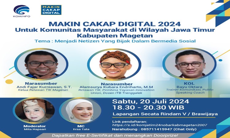 Literasi Digital Kabupaten Magetan